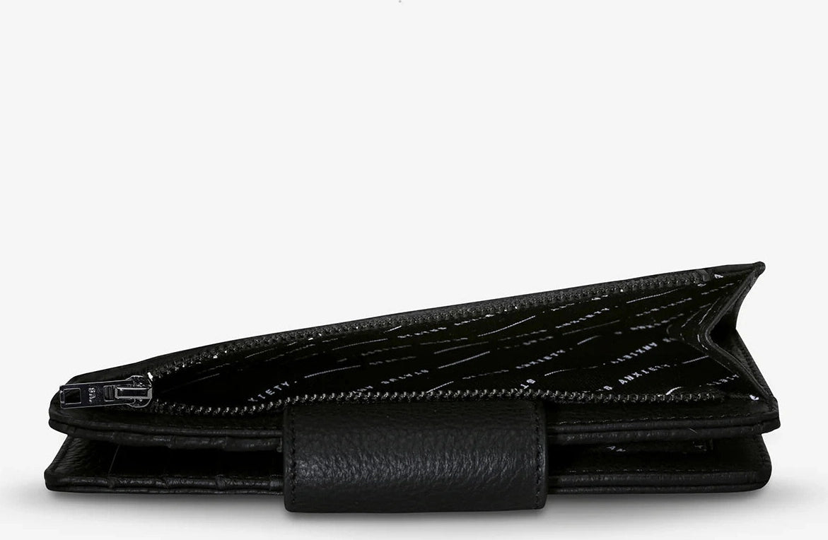 STATUS ANXIETY Ruins wallet - black