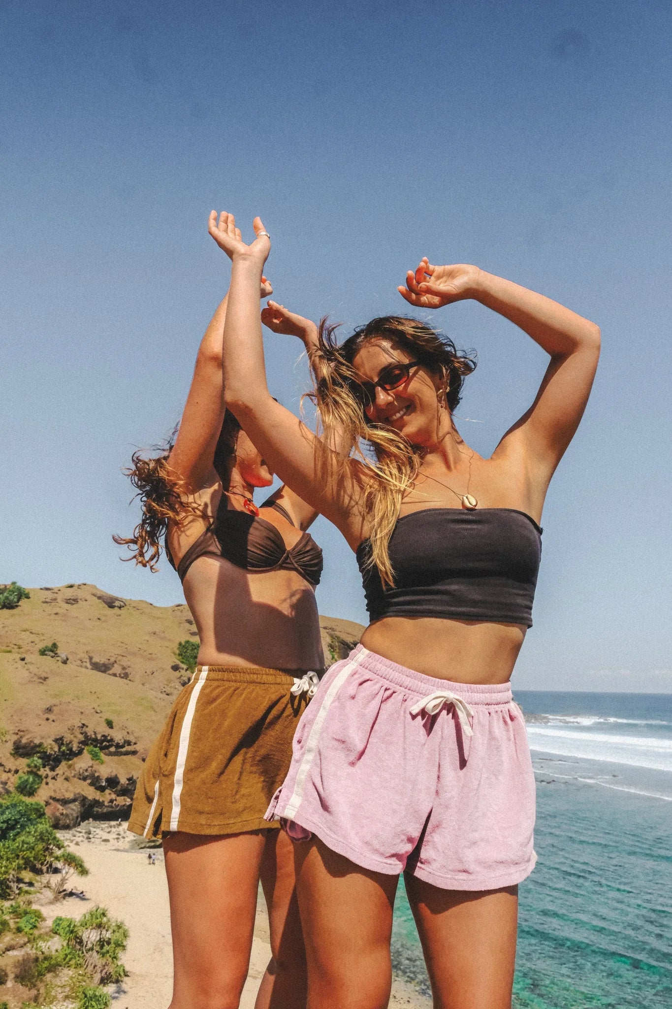 ATMOSEA Terry Towelling Shorts -Jacaranda