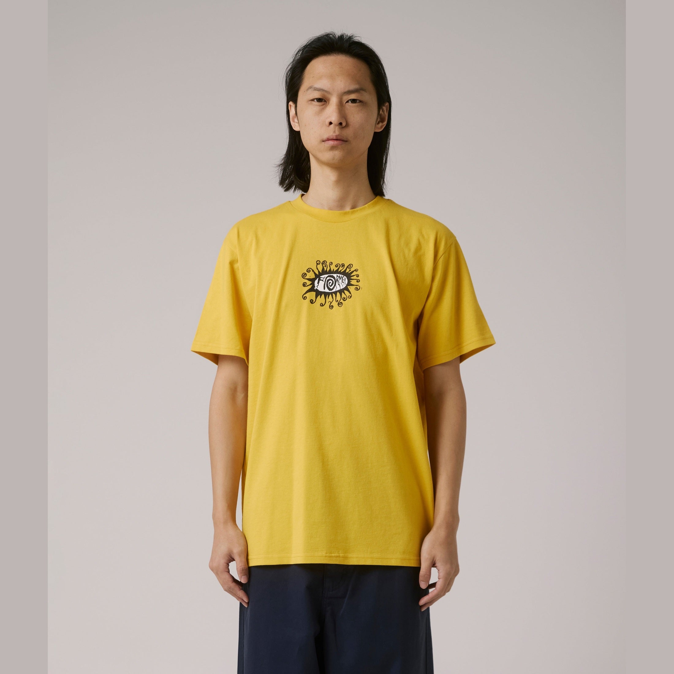 FORMER Halo t-shirt - Saffron