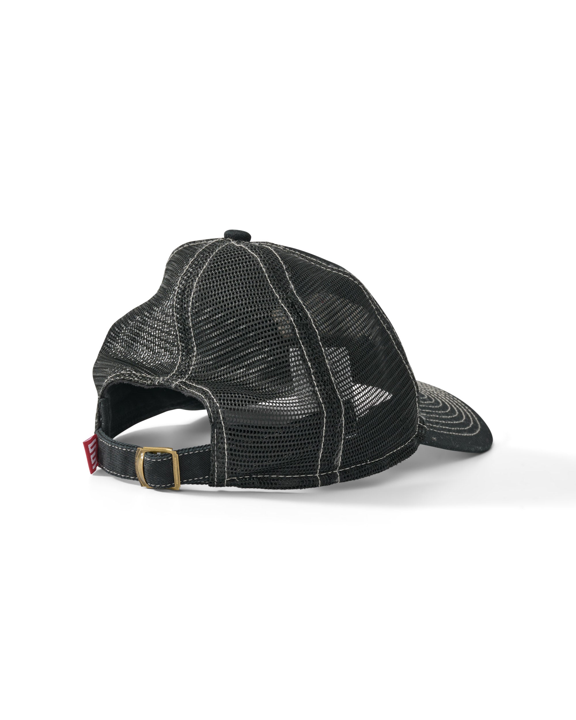 S DOUBLE Worldwide relaxed trucker - Black