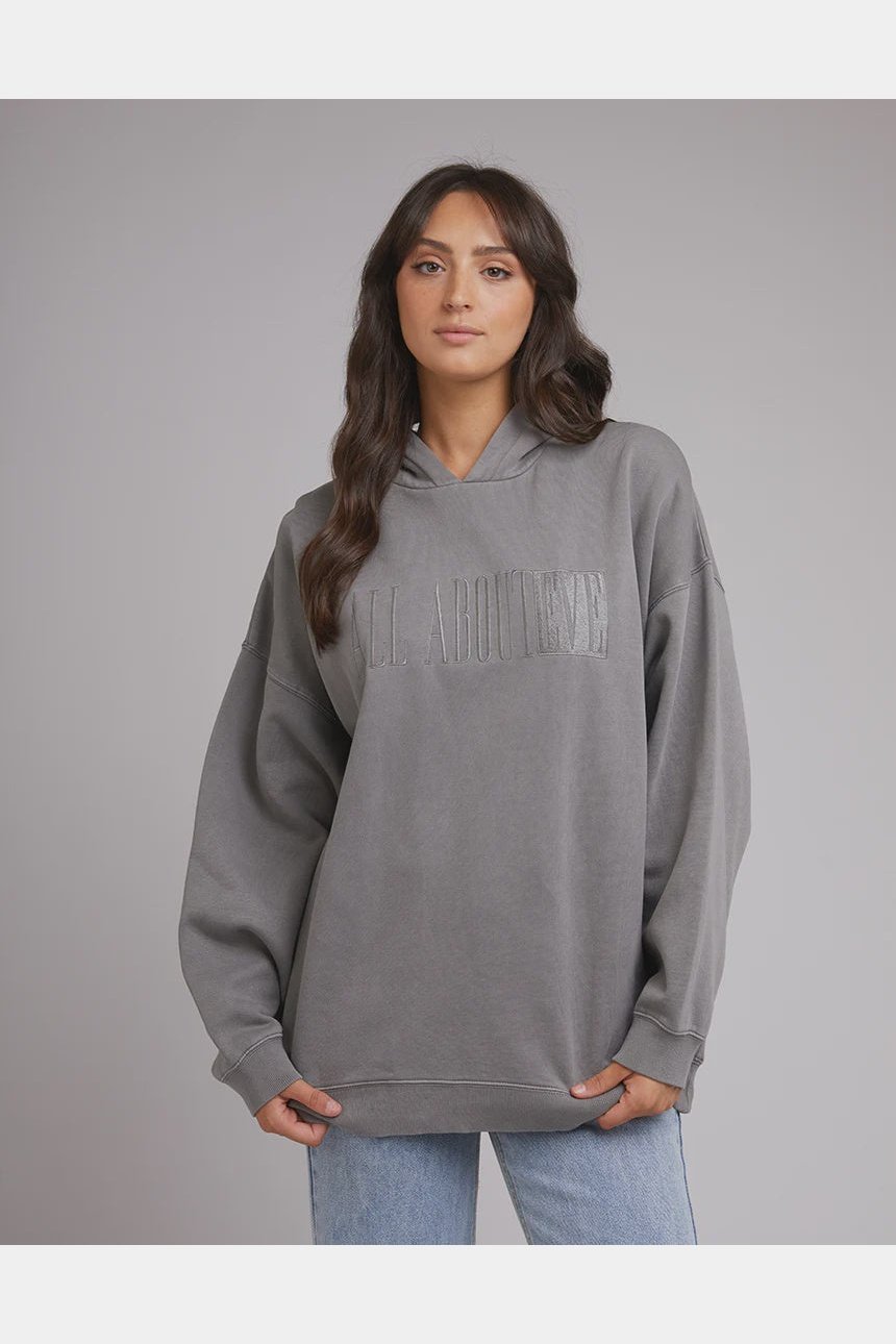 All About Eve Old Favourite Hoody - Charcoal