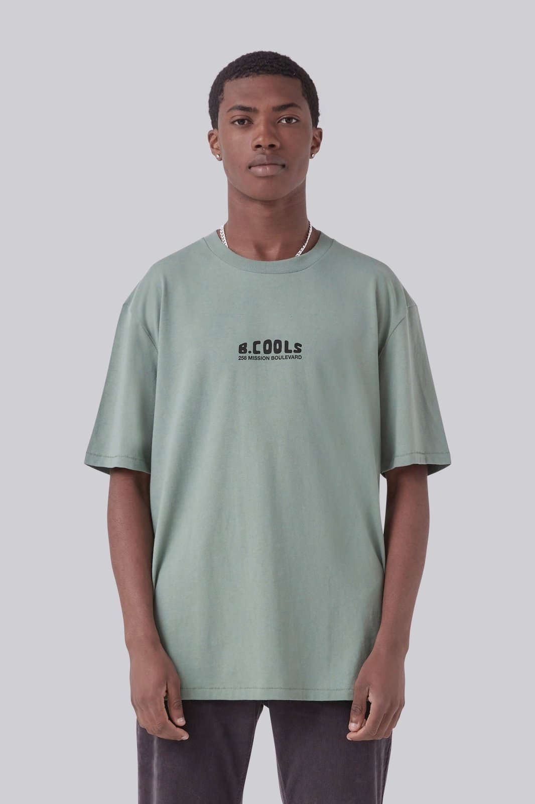 Barney Cools Mission Homie Tee - Emerald
