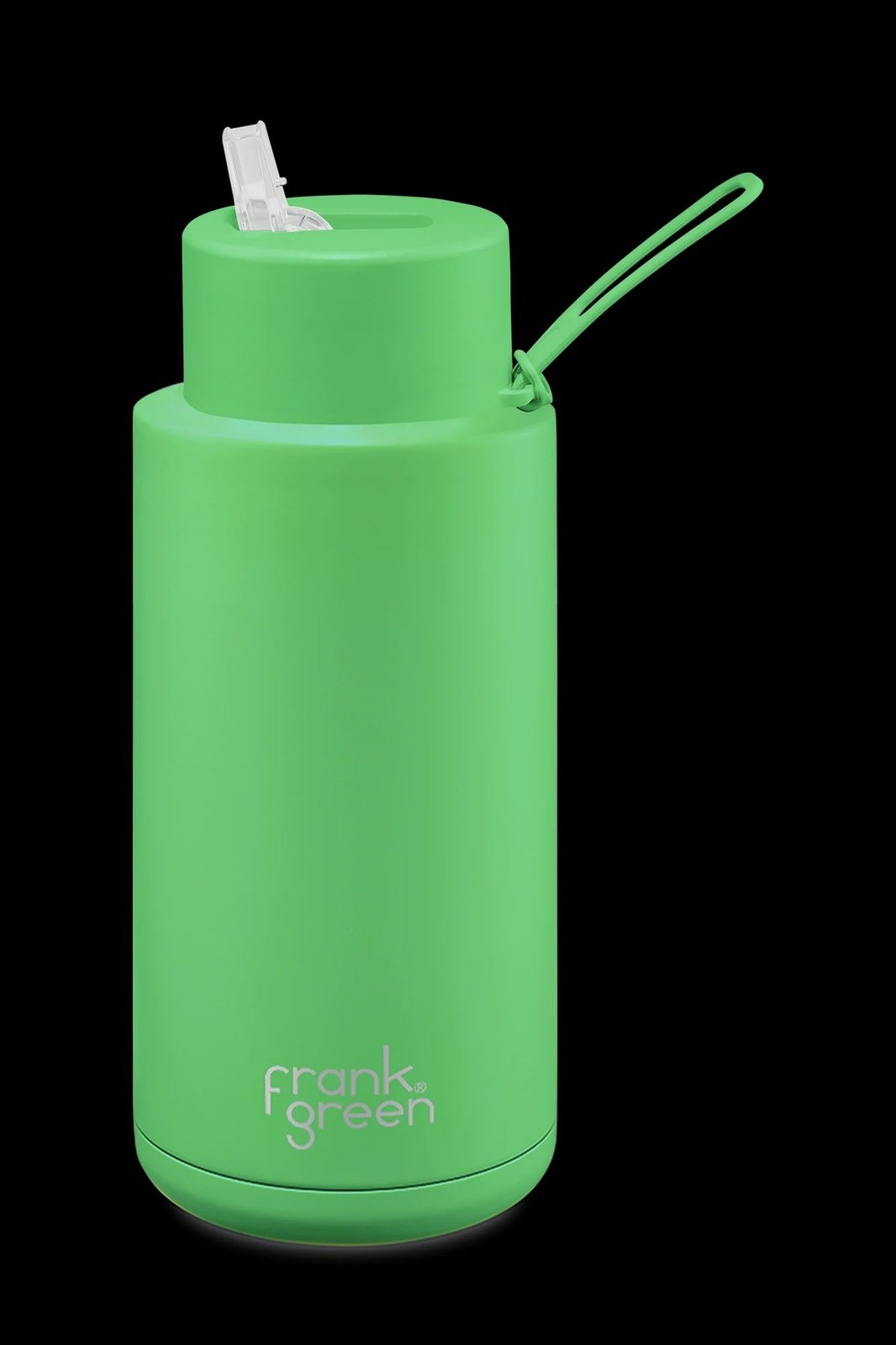 Frank Green Neon Ceramic Reusable Bottle - 34oz / 1,000ml Neon Green