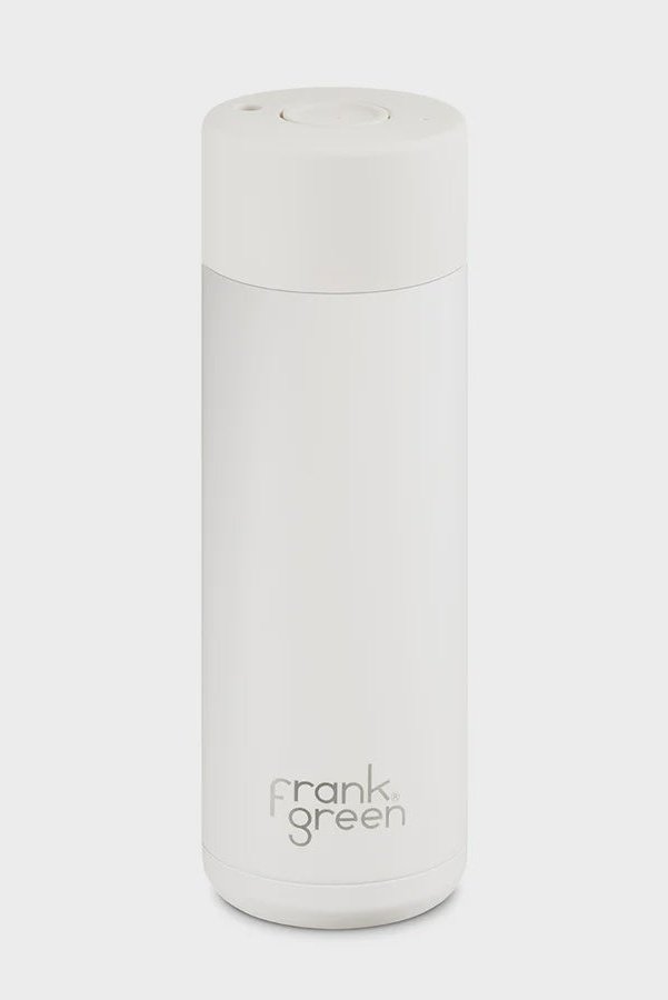Frank green ceramic reusable bottle 20oz/595ml cloud