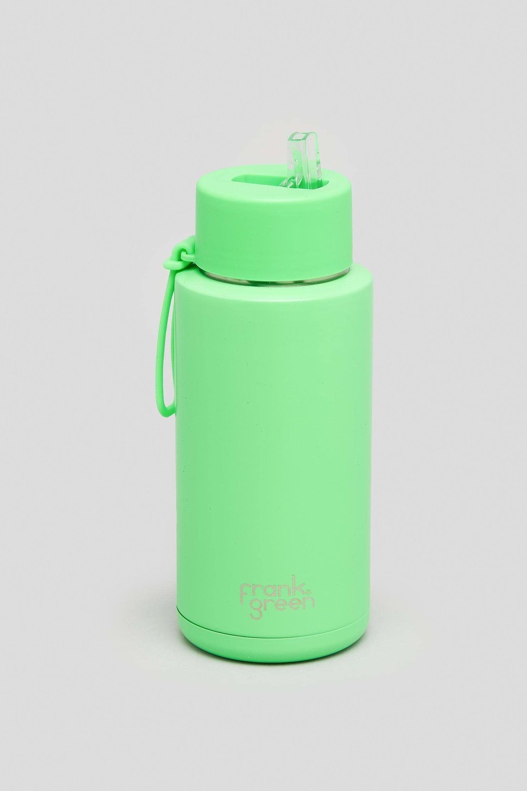 Frank green neon ceramic reusable bottle - 34oz / 1,000ml neon green