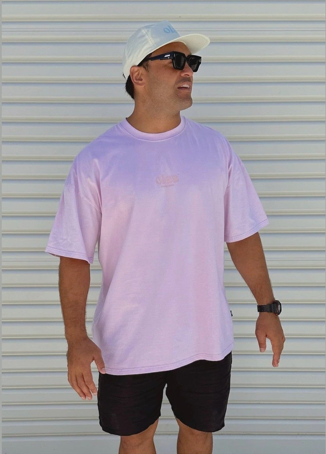 Olas Supply Staple Box Tee Lilac