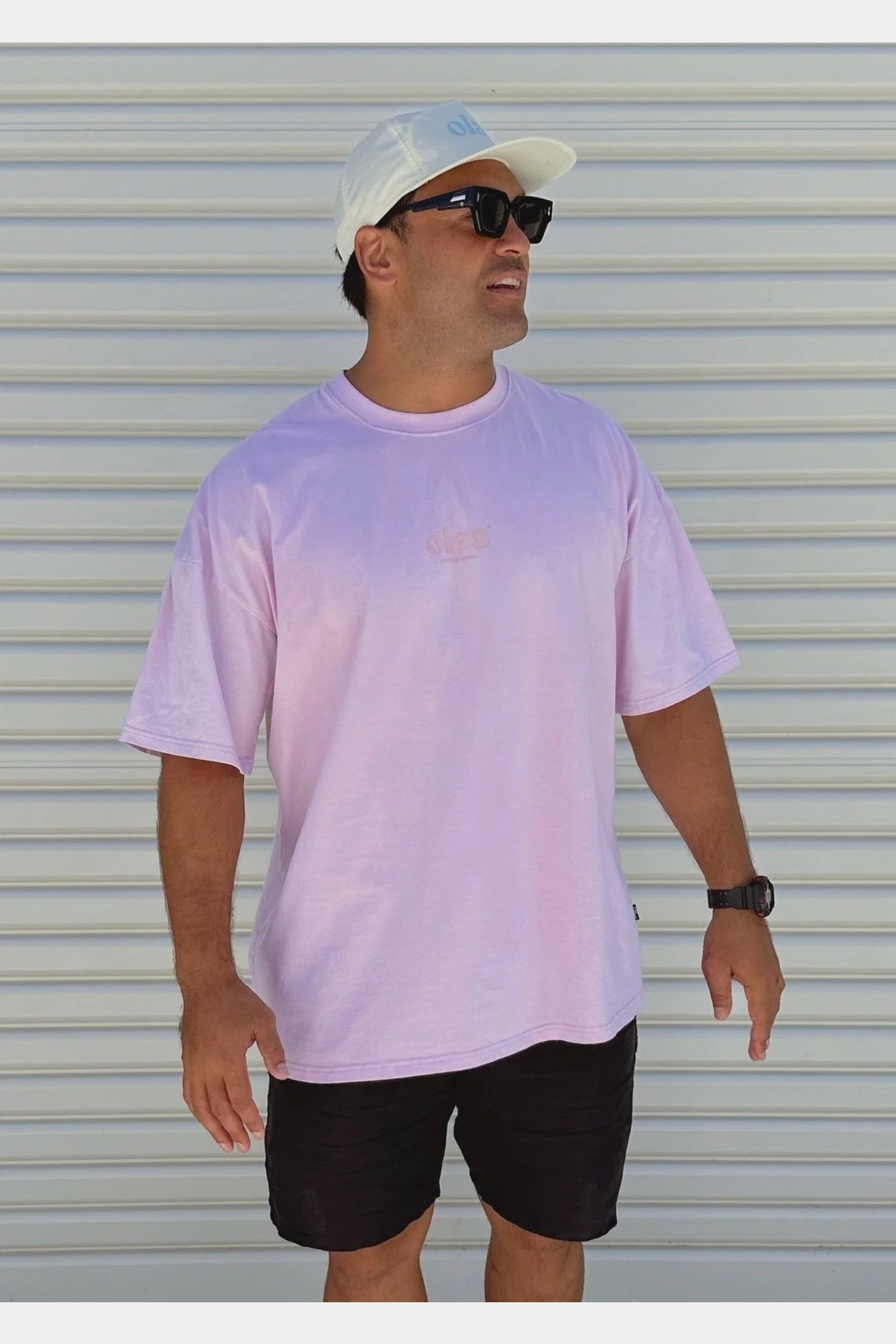 Olas Supply Staple Box Tee Lilac