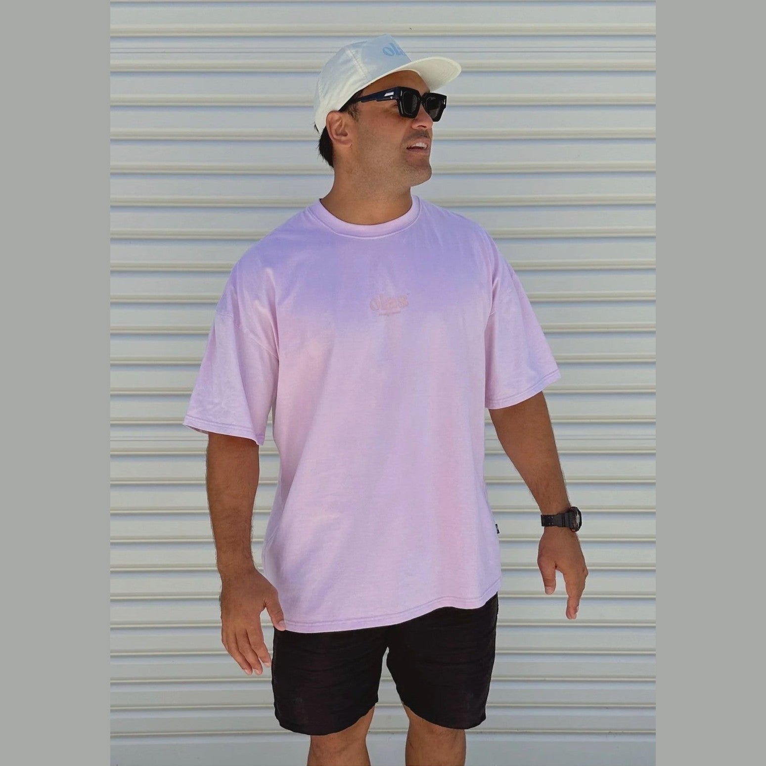 Olas Supply Staple Box Tee Lilac