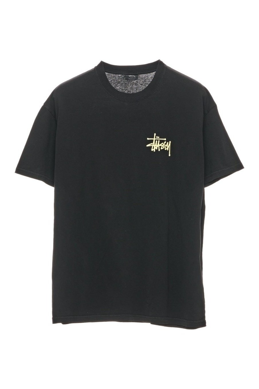 STUSSY big s ss tee - Pigment Black