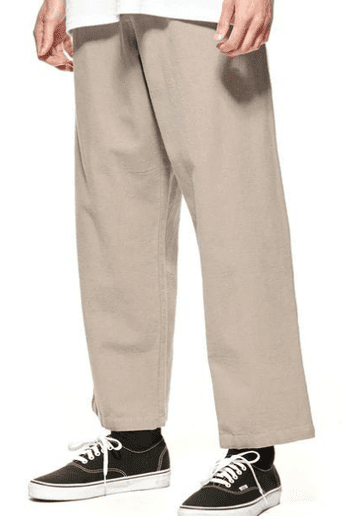 STUSSY - pleat pant - pale grey