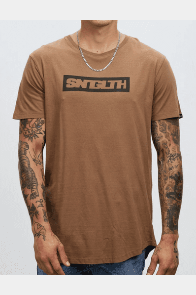 St goliath boxed a-p tee - brown