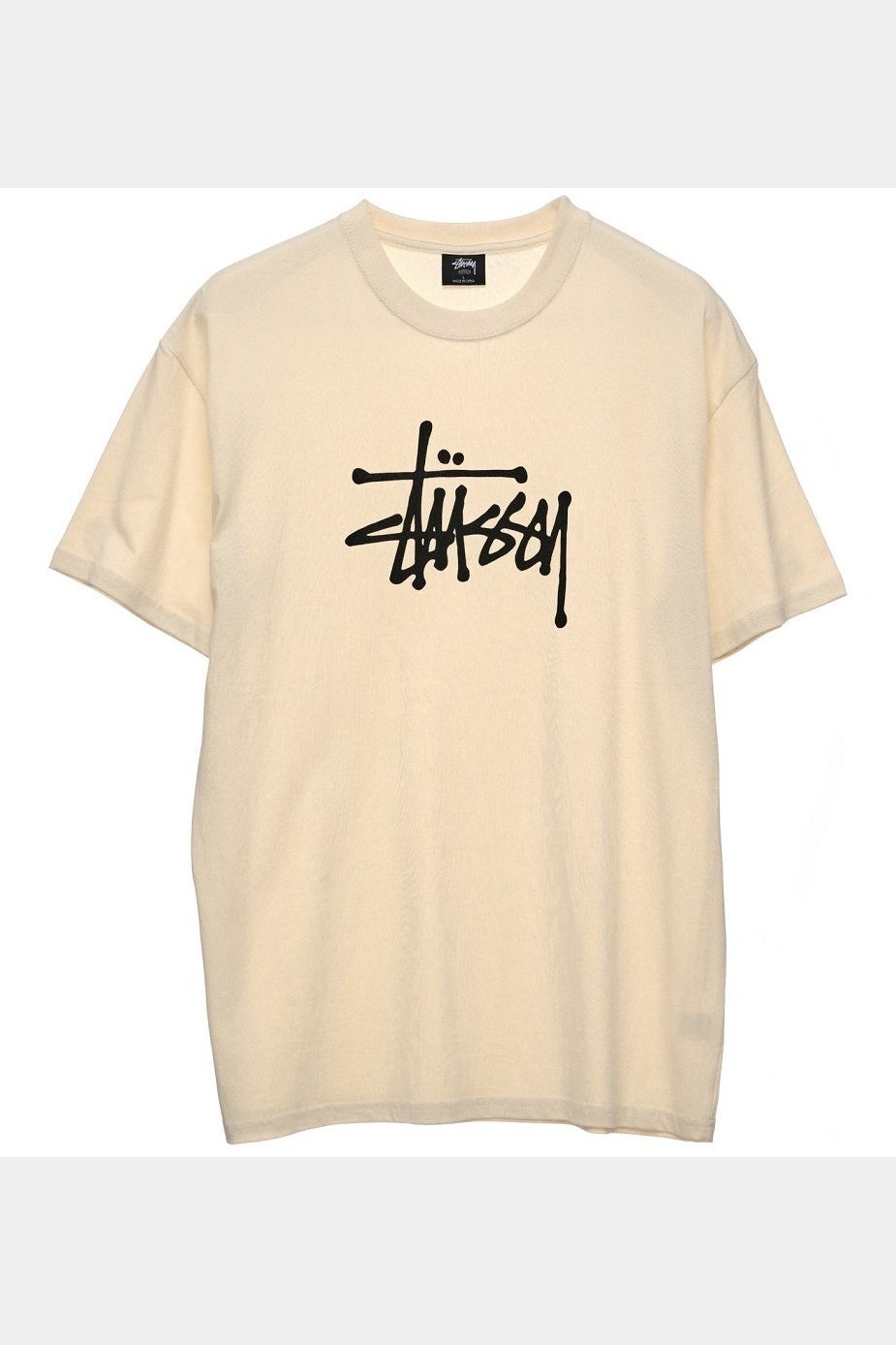 Stussy - stussy solid graffiti c natural t-shirt