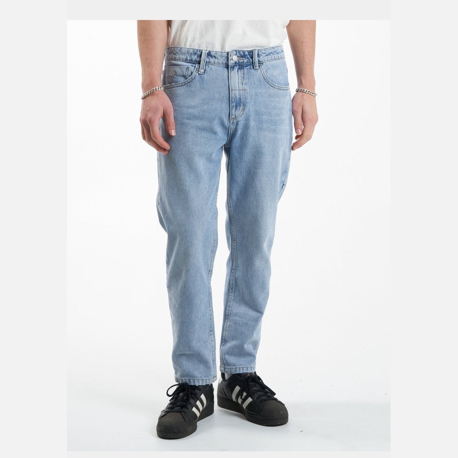 Thrills Chopped Denim Jean - Endless Blue