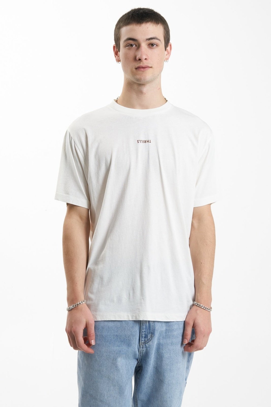 Thrills Minimal Thrills Merch Fit Tee - Tofu