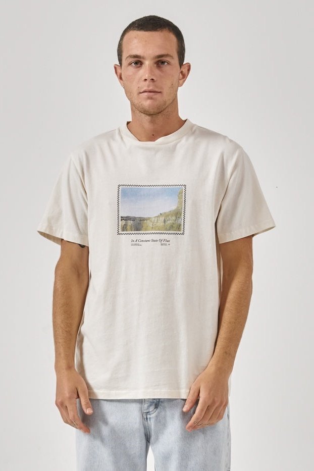 Thrills state of flux merch fit tee - heritage white