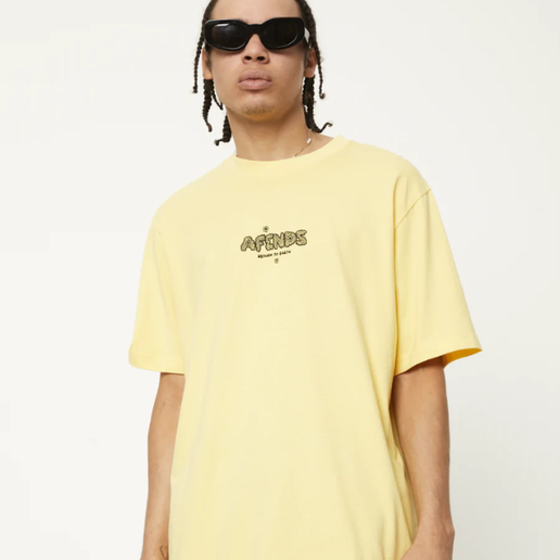 Afends earthling tee - butter